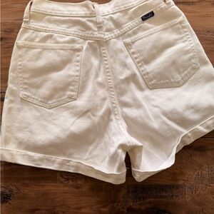 Wrangler Women's Cream Jean Shorts